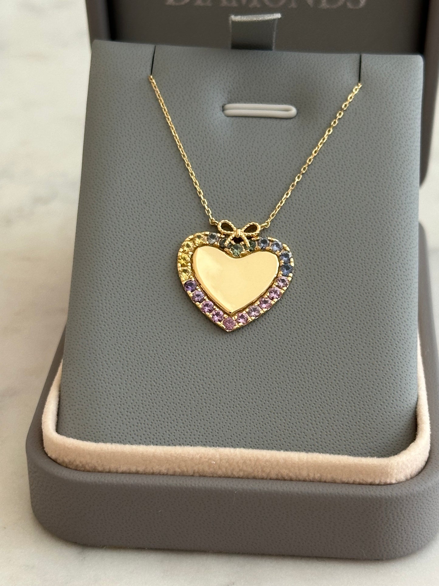 Limited Edition Rainbow Sweetheart Necklace