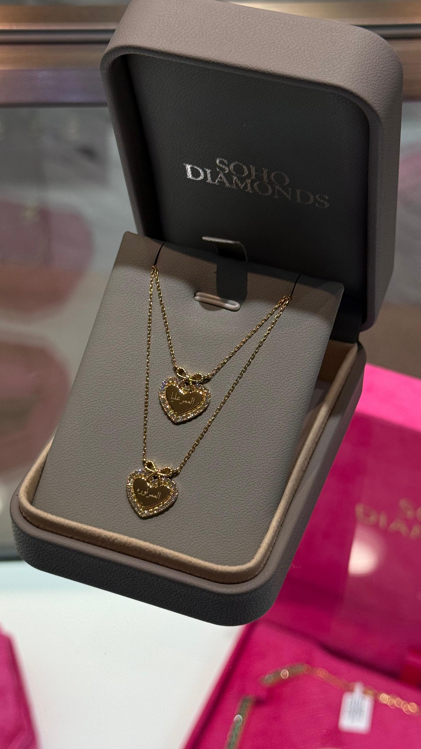 Mini Diamond Sweetheart Necklace