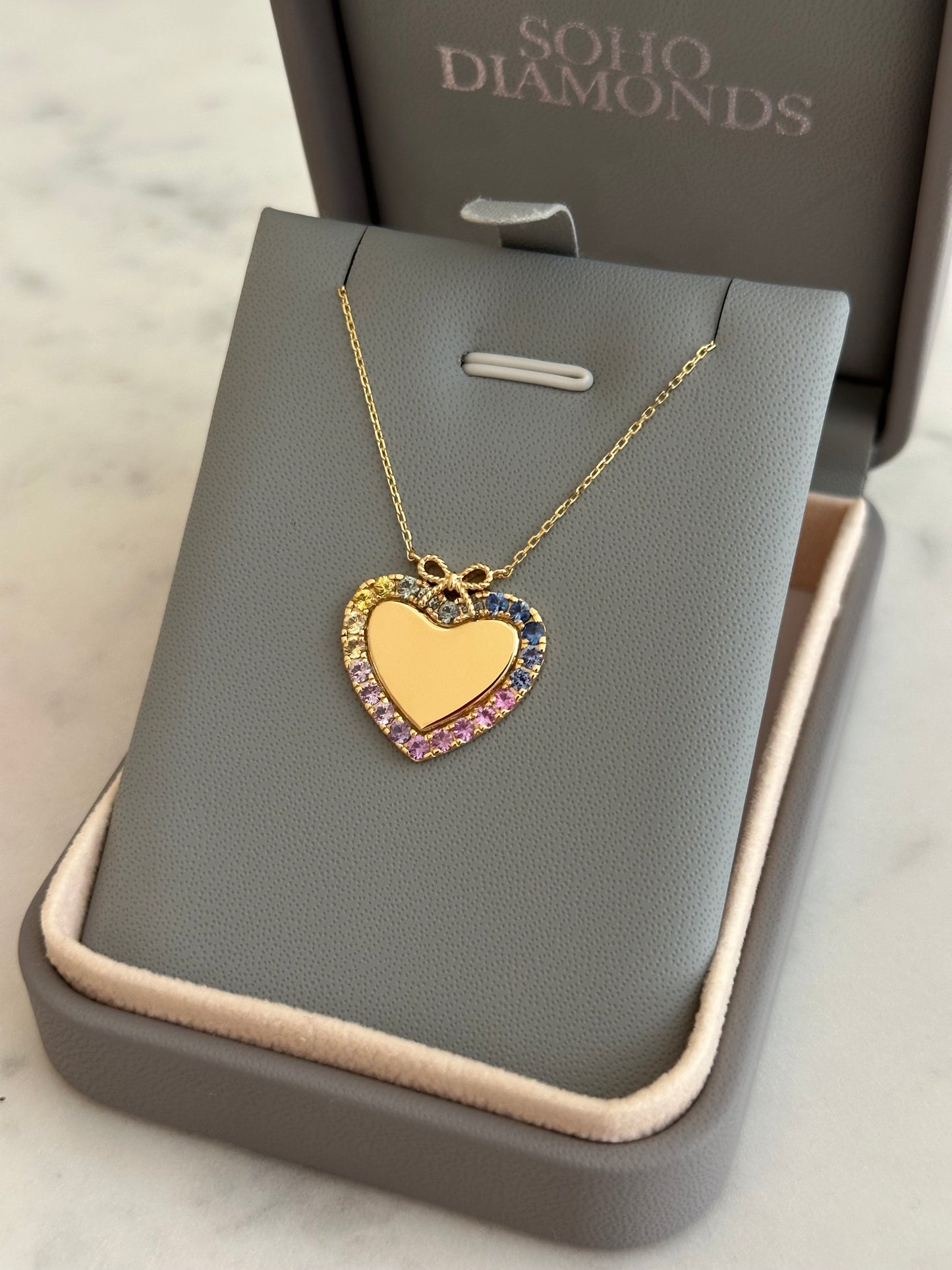 Limited Edition Rainbow Sweetheart Necklace