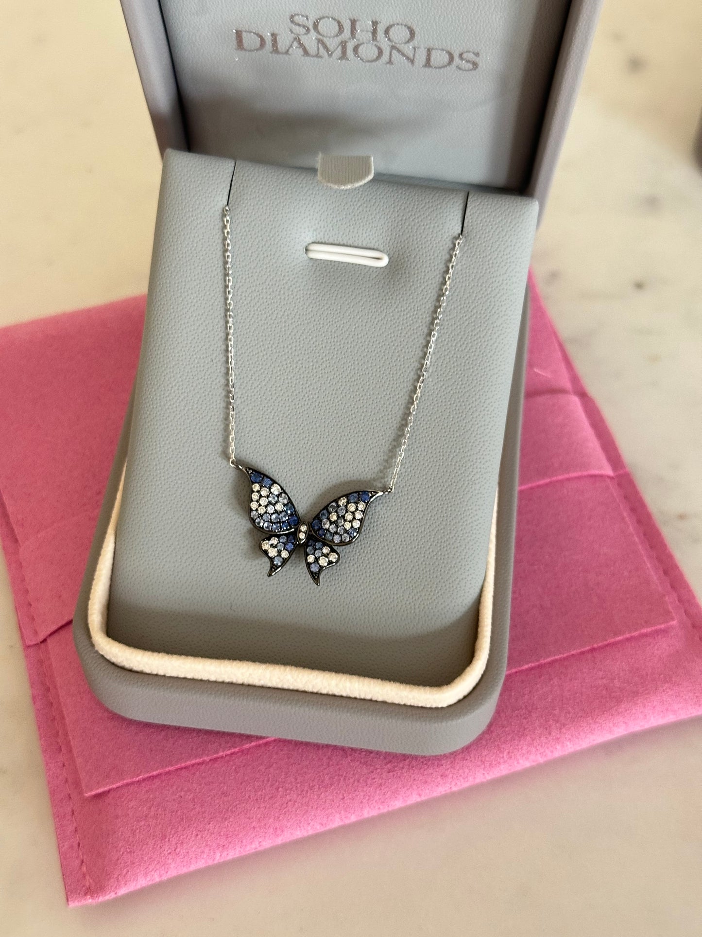 Whimsical Butterfly Necklace