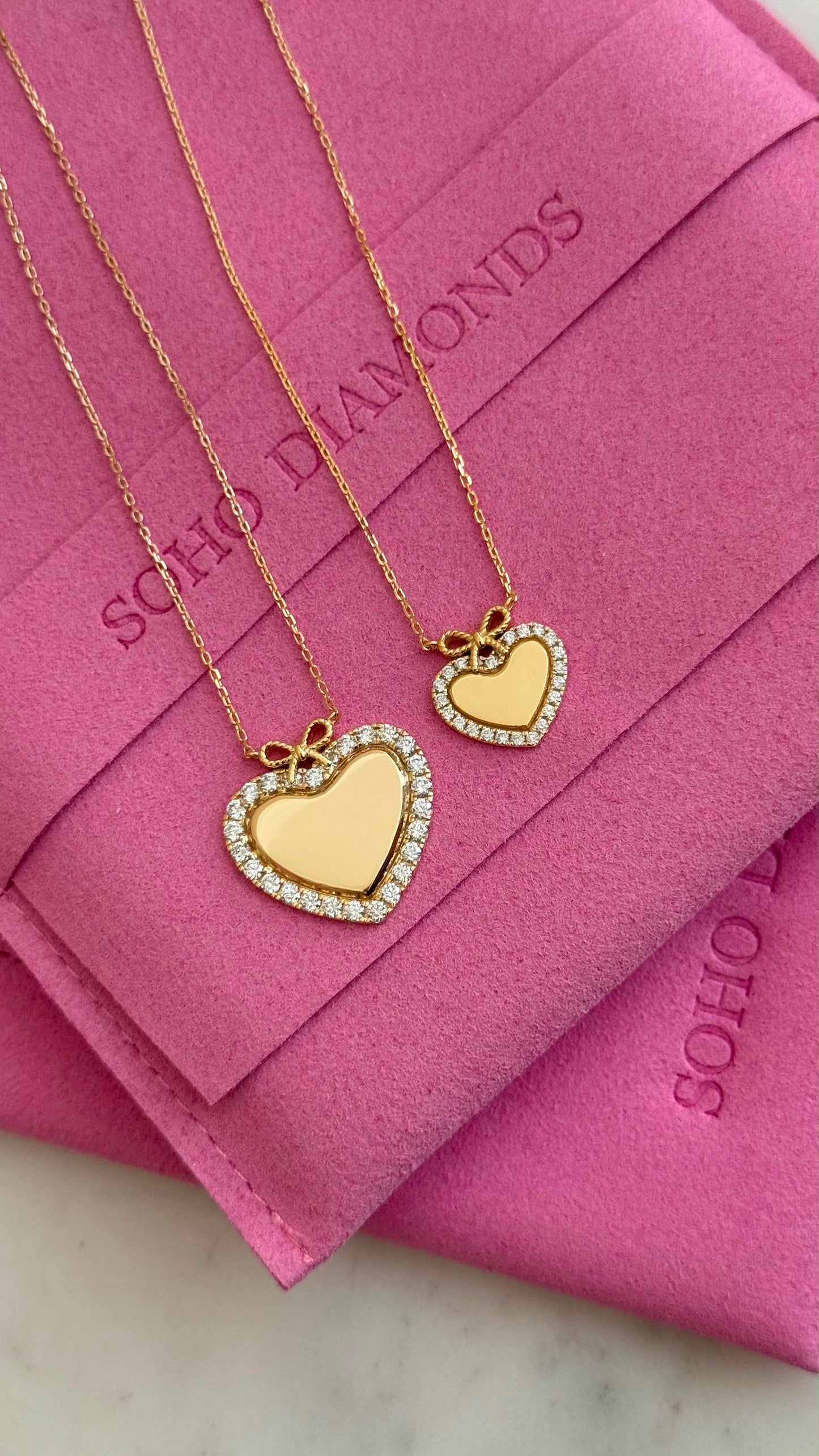 Mini Diamond Sweetheart Necklace