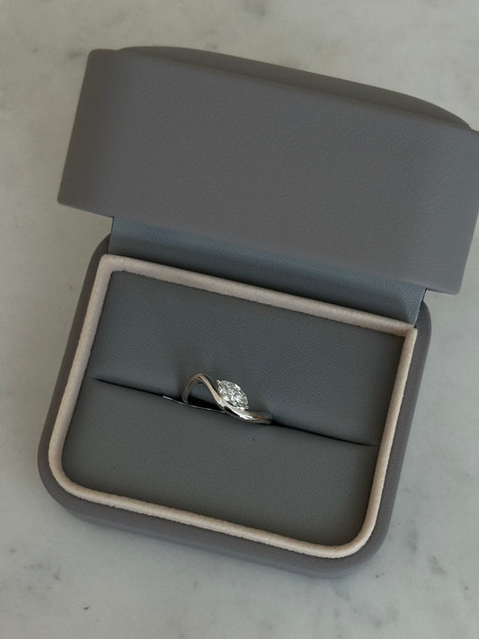 GIA 0.30ct Marquise Pinky Ring