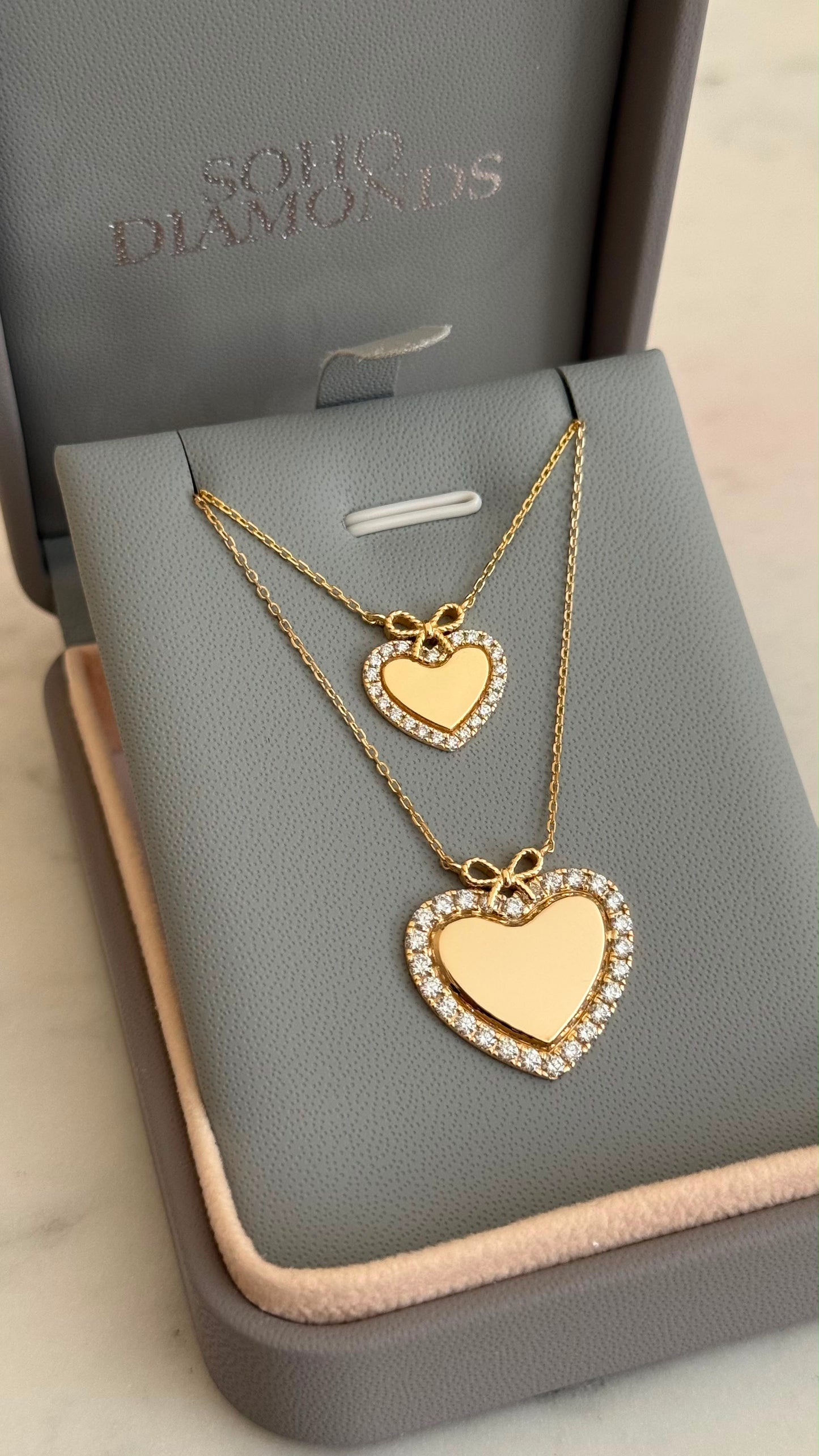 Mini Diamond Sweetheart Necklace