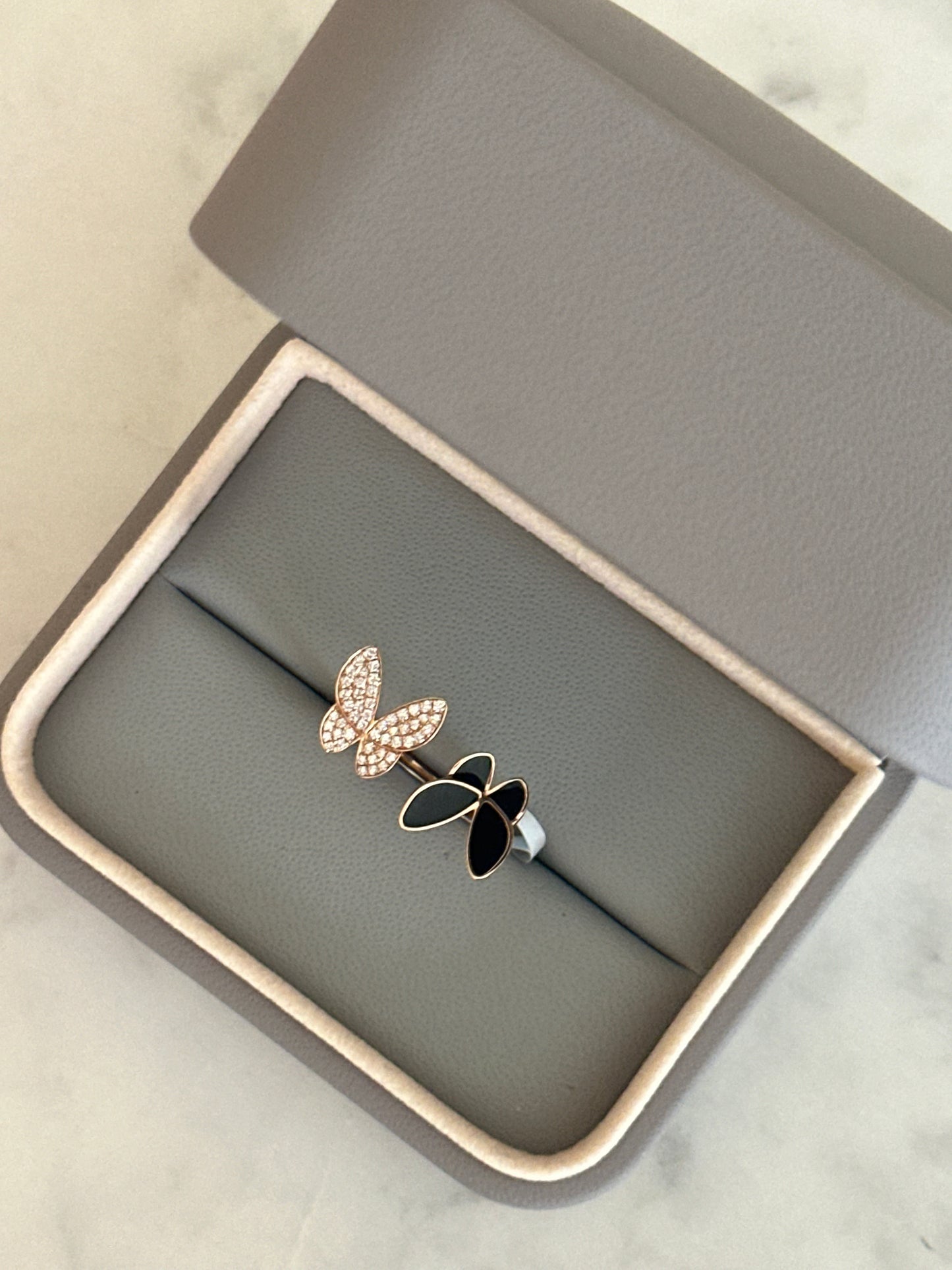 Whimsical Butterfly Ring