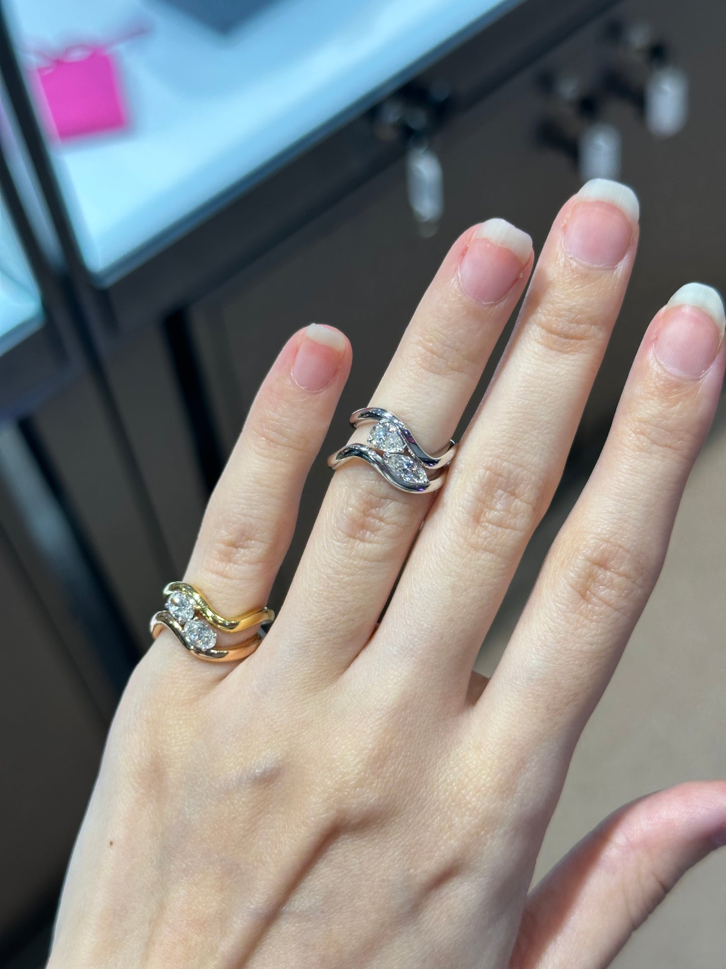 GIA 0.30ct Marquise Pinky Ring