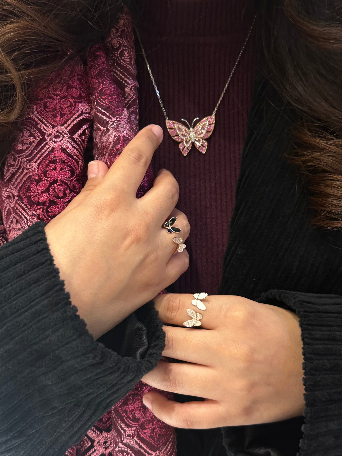 Whimsical Butterfly Ring