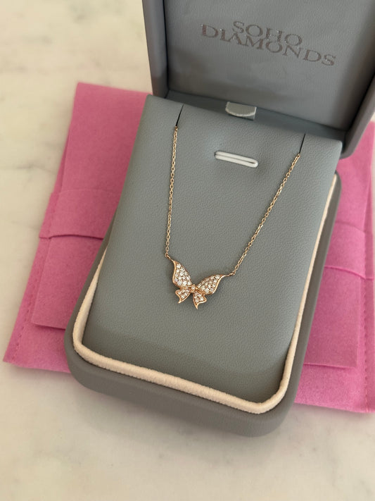 Whimsical Butterfly Necklace