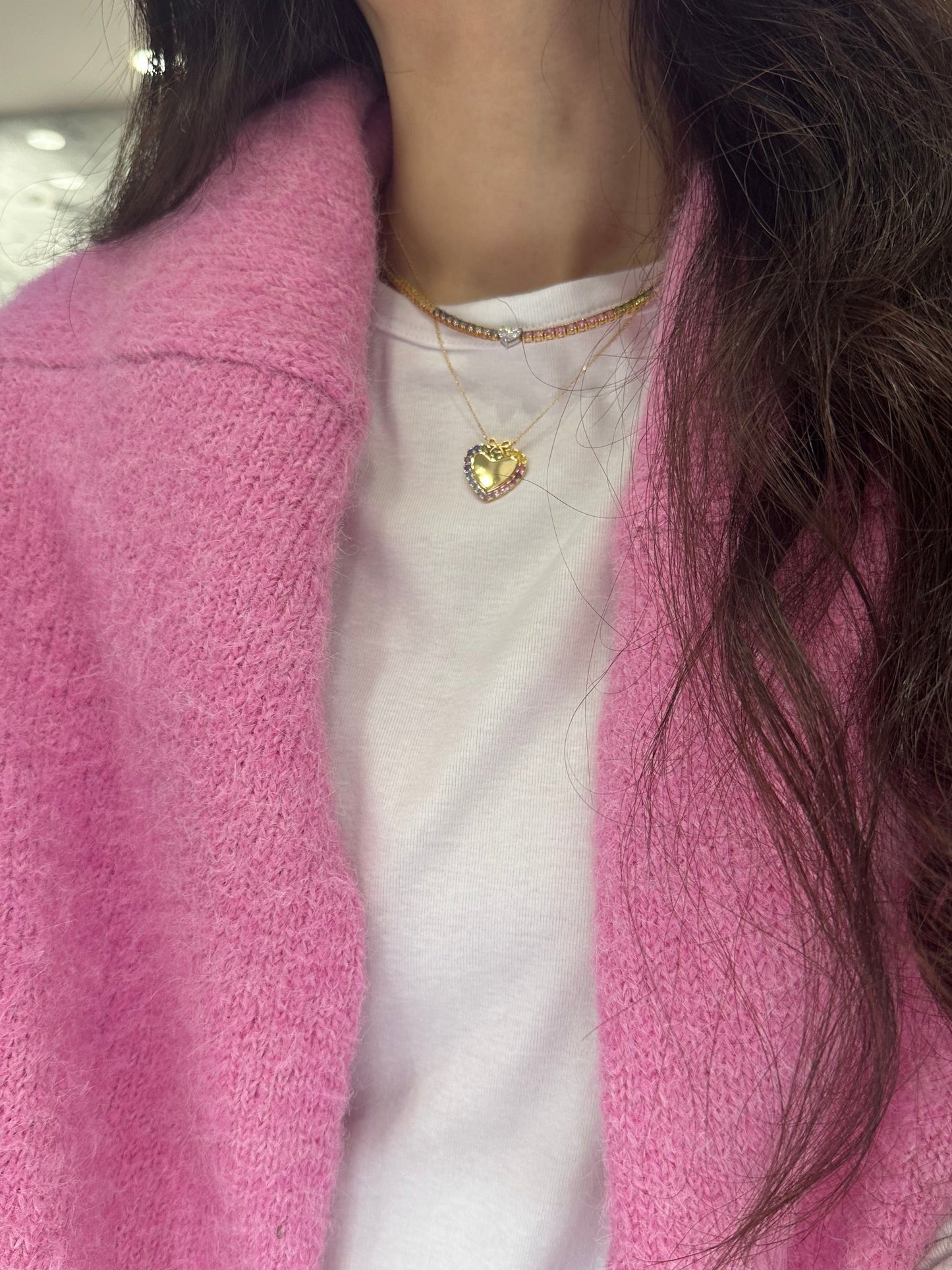 Limited Edition Rainbow Sweetheart Necklace