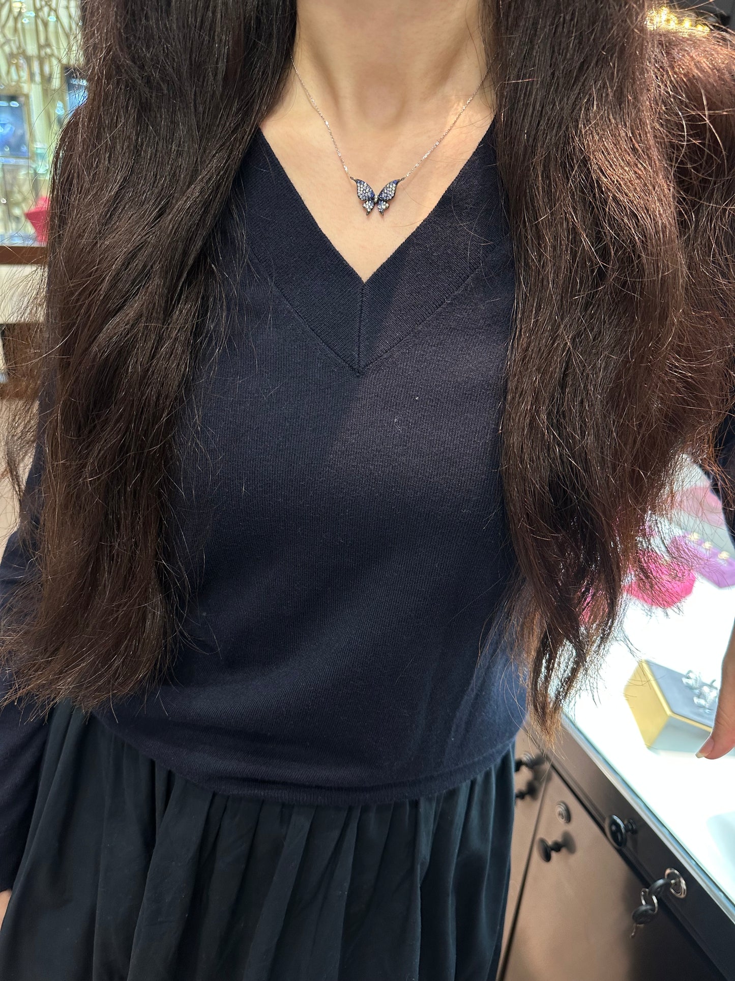 Whimsical Butterfly Necklace