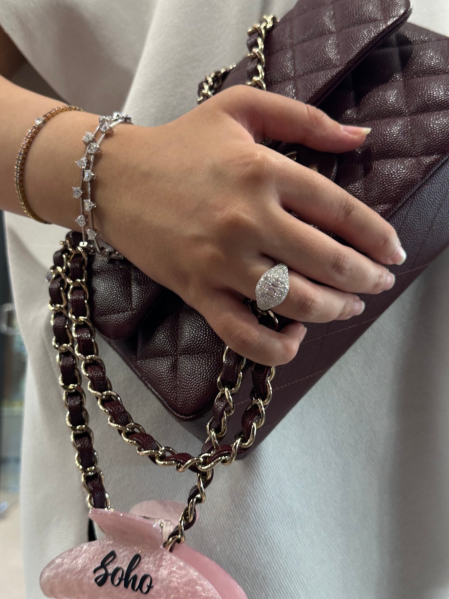 Pave Diamond Ring
