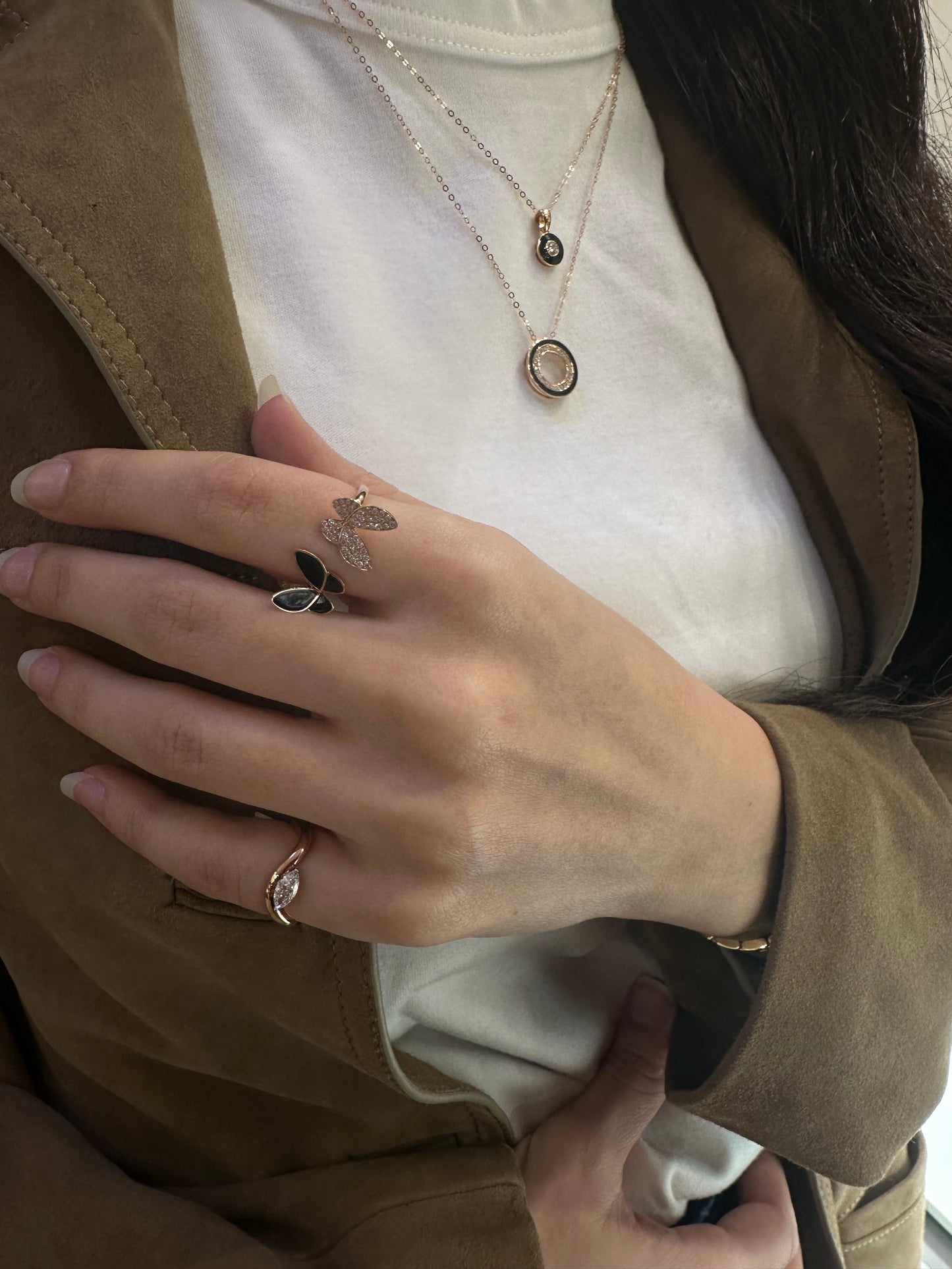 GIA 0.30ct Marquise Pinky Ring